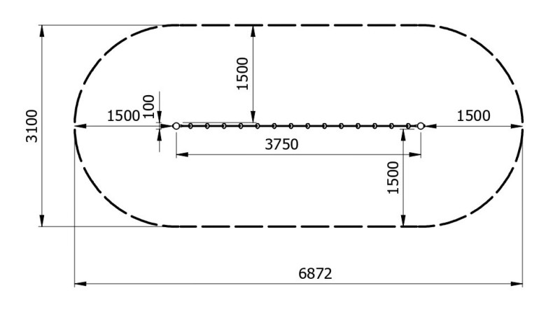 Mászókötél ALIRO H2400 – MONTO – Játszóterek