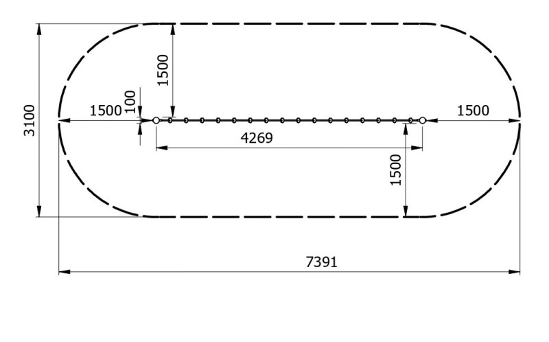 Mászókötél ALIRO H2750 – MONTO – Játszóterek