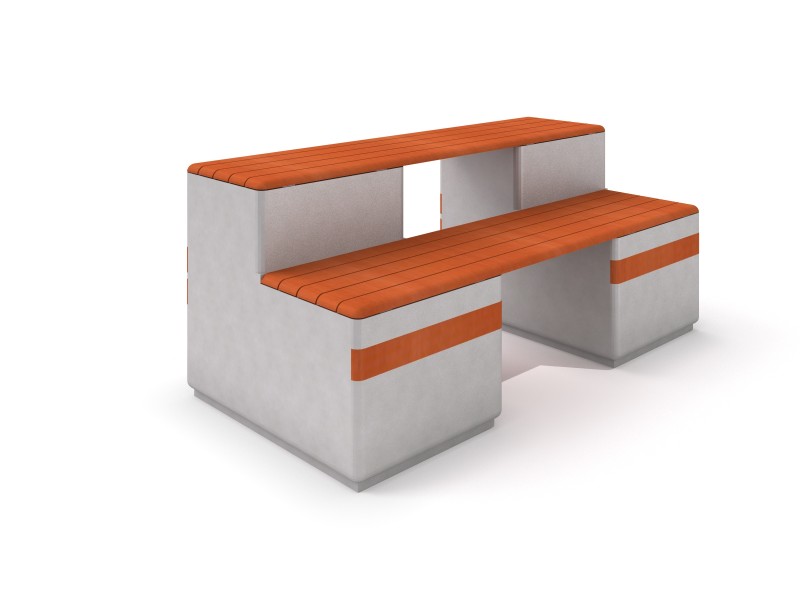 DECO concrete bench 12 - Játszóterek