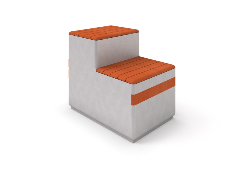 DECO concrete bench 14 - Játszóterek