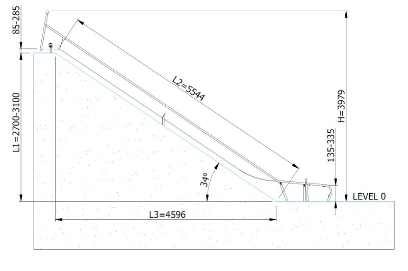 Csúszda GLITI H3100 INCLUSIVE – MONTO – Csúszdák
