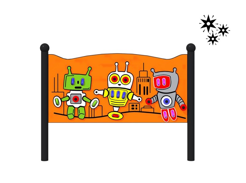 Tábla ROBOTS 2 LUMO – LUMO PLAY - Játszóterek