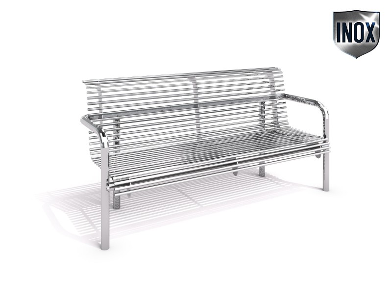 Stainless steel bench 16 – Family JAGO - Játszóterek