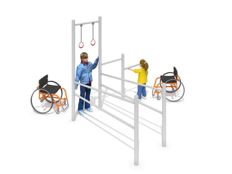 STANDING FRAME 2 – INTEGRADO - Inkluzív játszótér