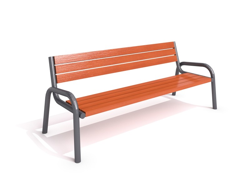 steel bench 25 - Játszóterek