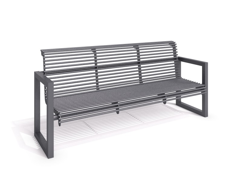 steel bench 28 - Játszóterek
