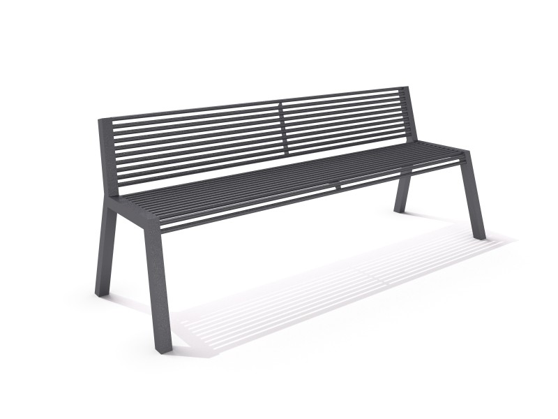 steel bench 29 - Játszóterek