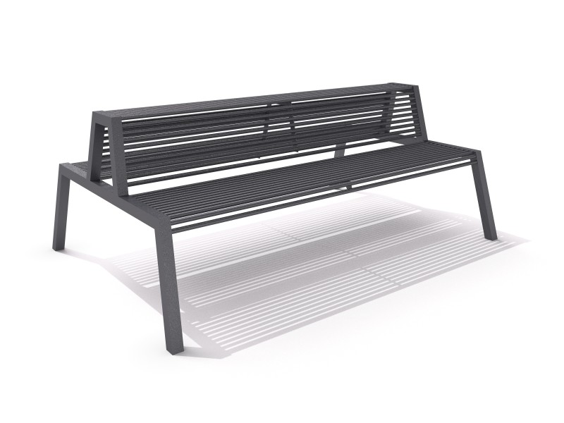 Steel bench 30 - Játszóterek
