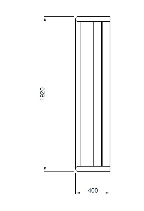 Acél pad 31 KH-01-S-031 – Városi bútorok