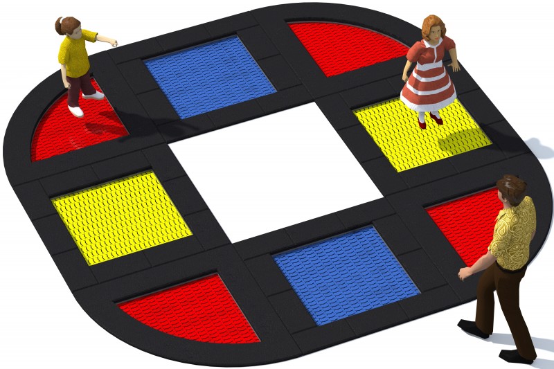 Trampoline TUTO 22 - Játszóterek