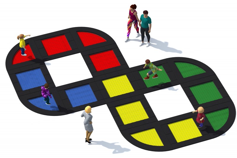 Trampoline TUTO 23 - Játszóterek