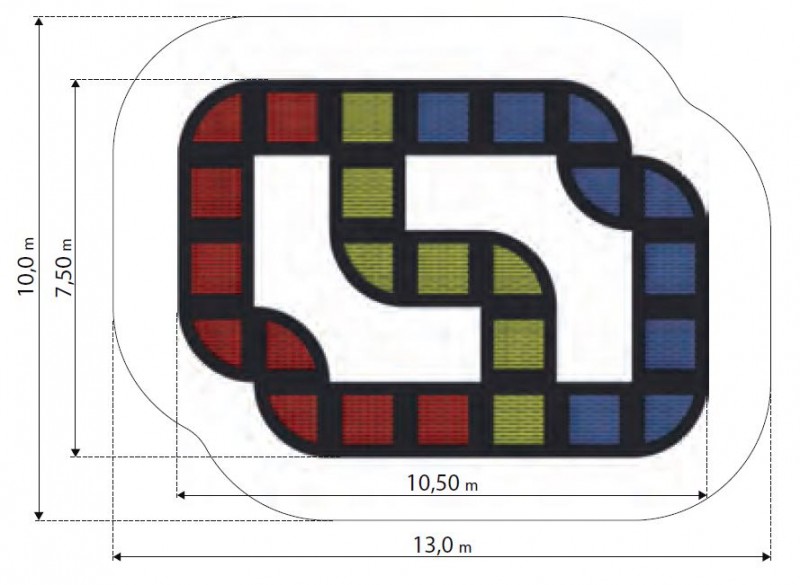 Trambulin TUTO 26 MA-SA-126 – Játszóterek