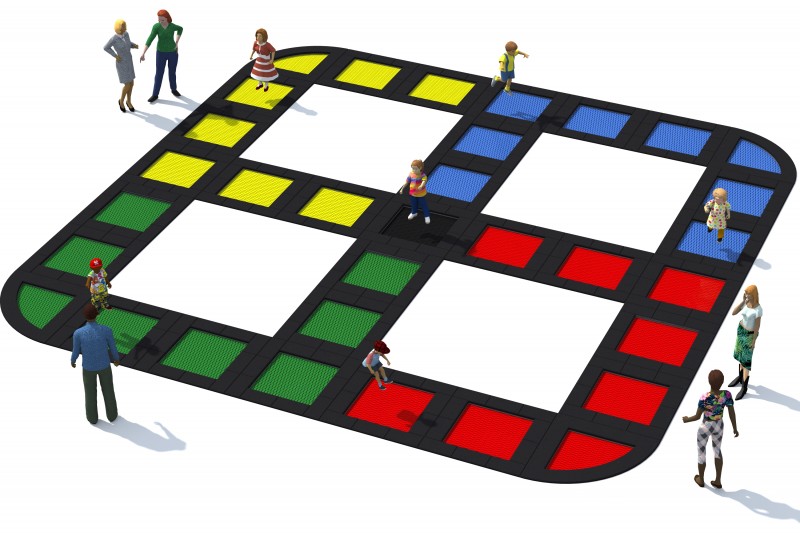 Trampoline TUTO 27 - Játszóterek