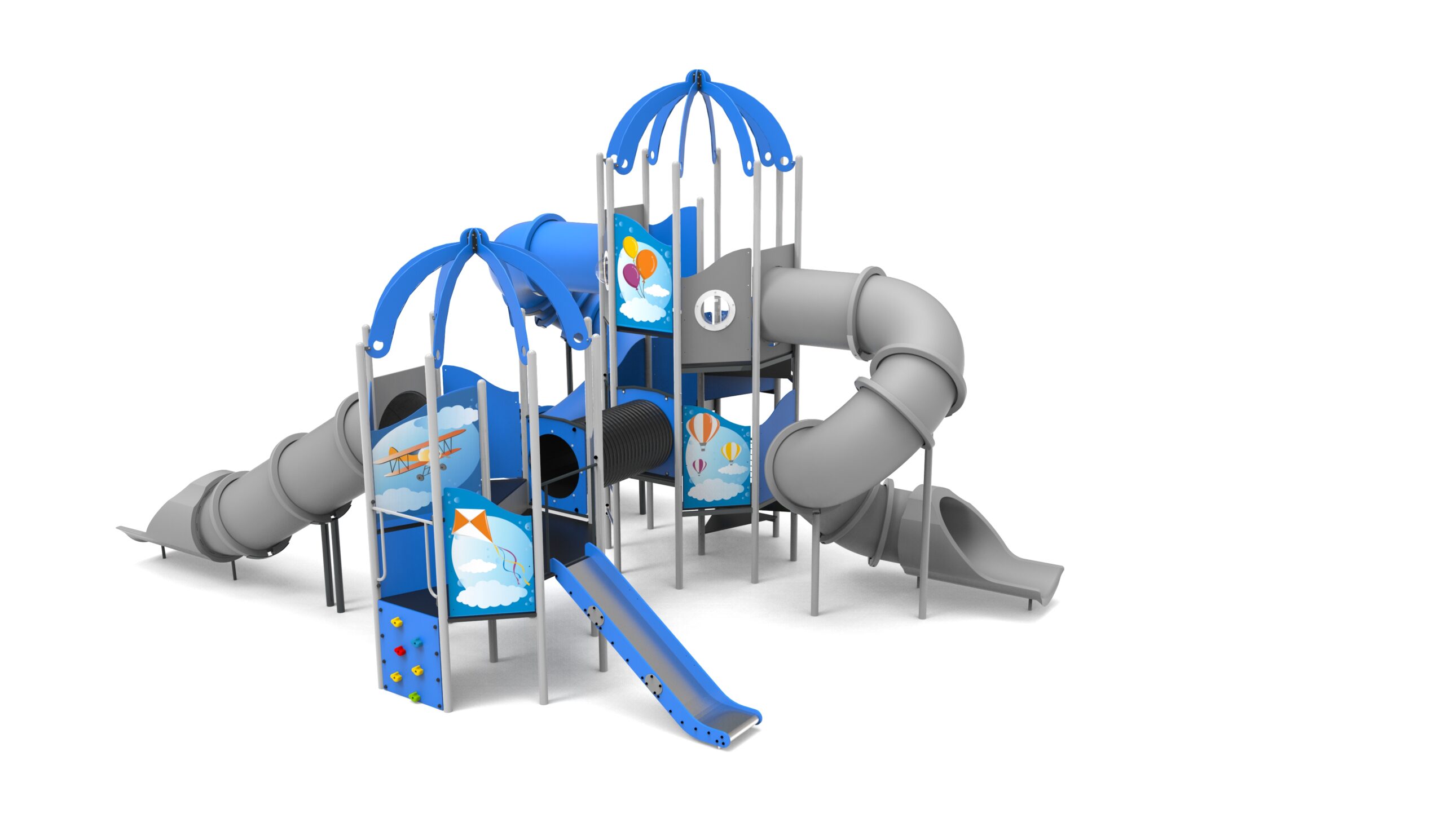 Skylab B2 – modern fémvázas játszószett – FreeKids
