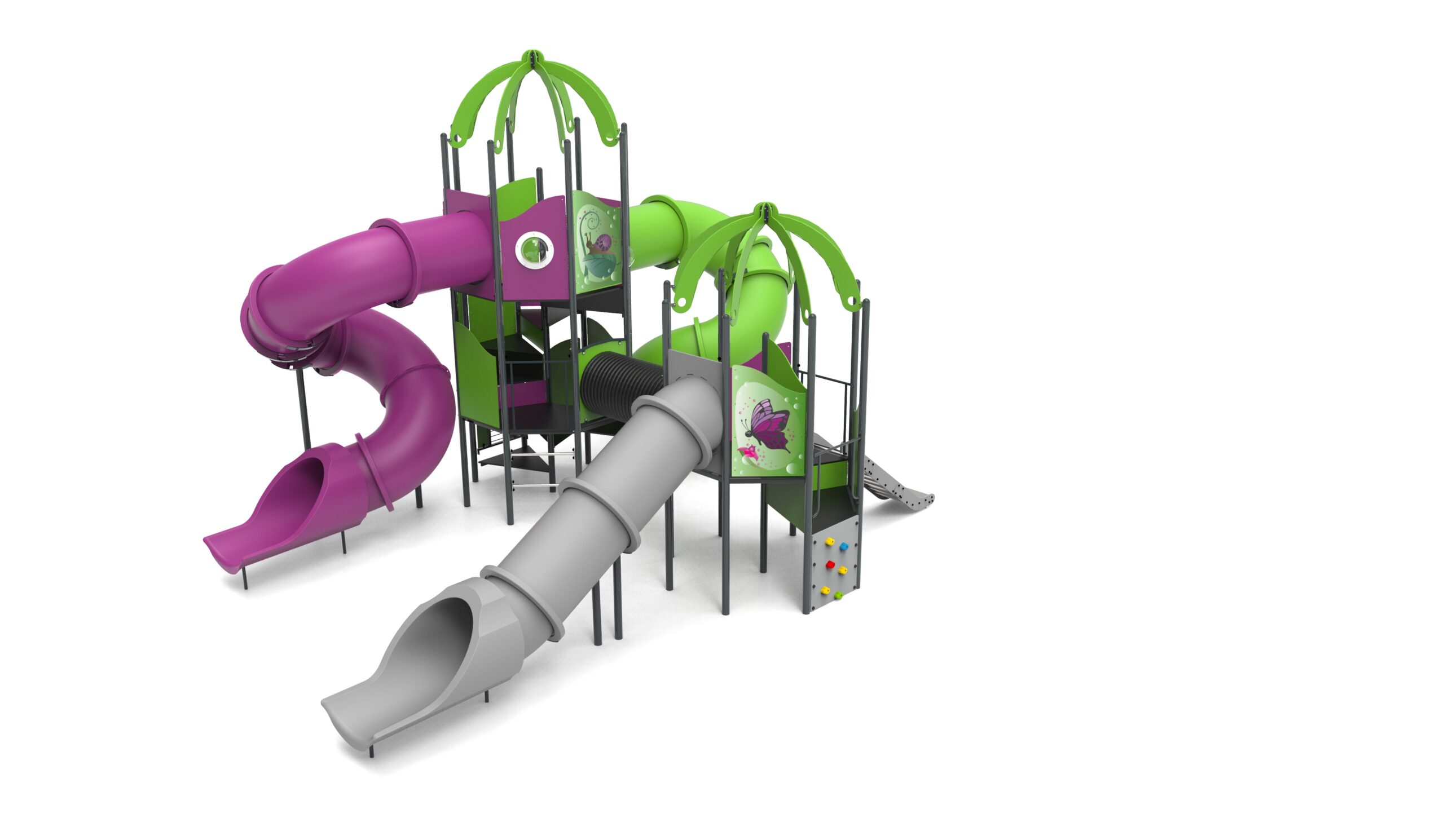 Skylab C2 – modern fémvázas játszószett – FreeKids