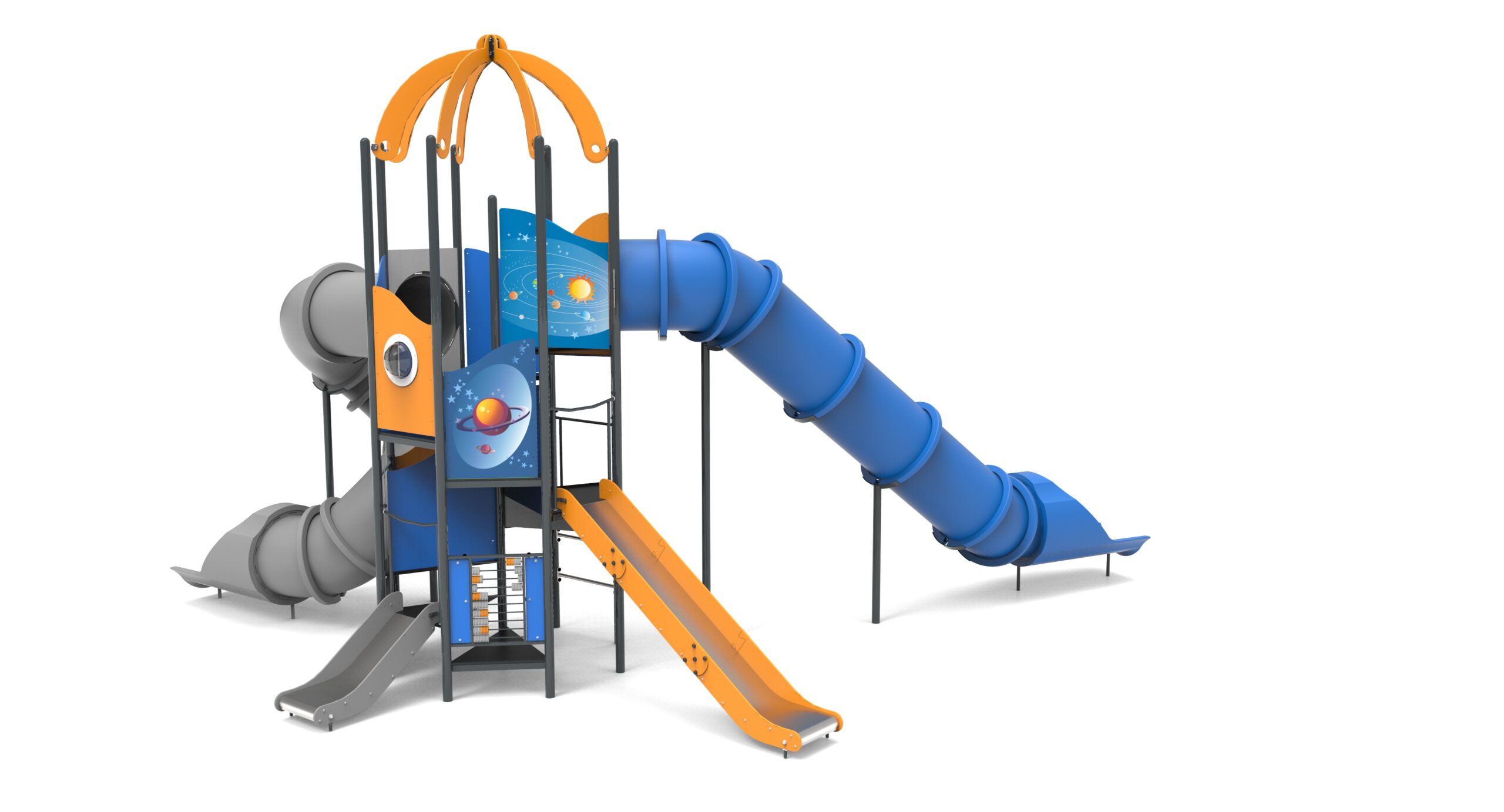 Skylab M1 – modern fémvázas játszószett – FreeKids