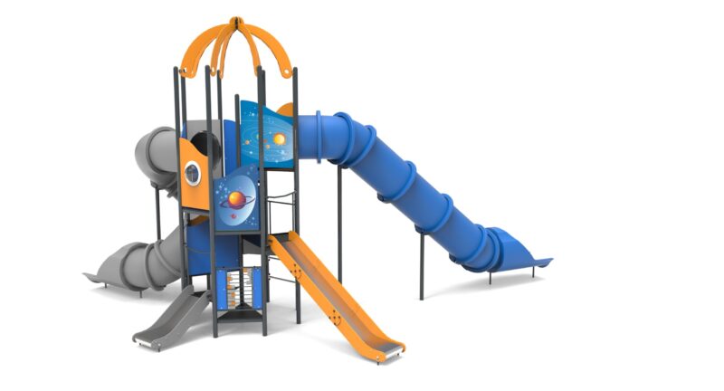 Skylab M1 – modern fémvázas játszószett – FreeKids