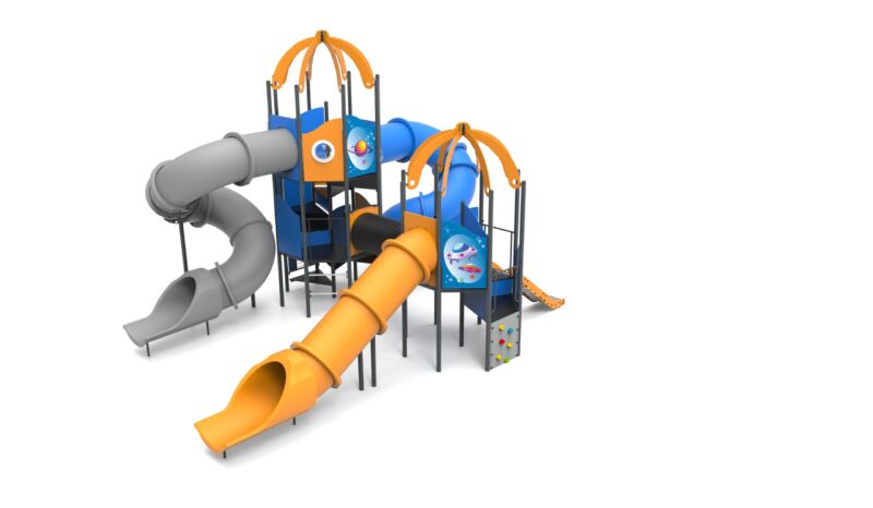 Skylab M2 – modern fémvázas játszószett – FreeKids