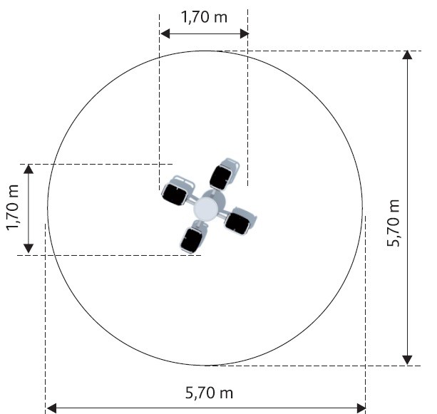 Körhinta CIROCCO 4 – ROTO – Játszóterek
