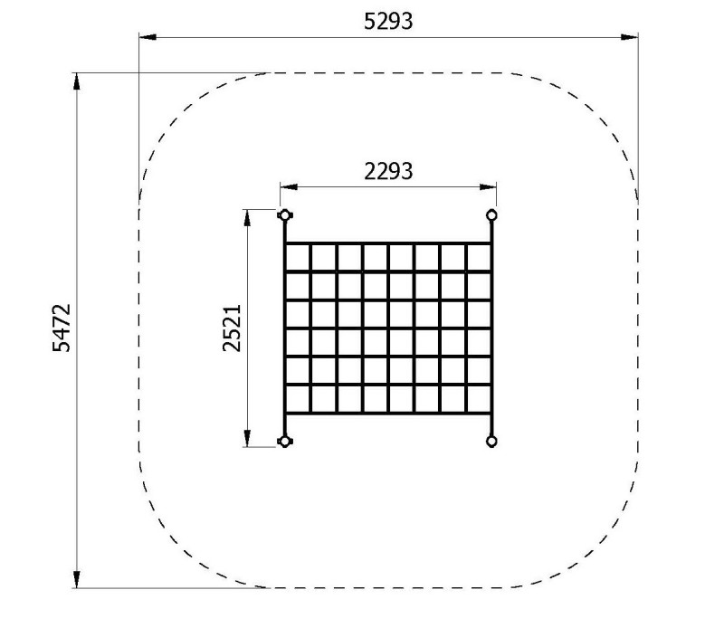 Mászóháló RETO H1350 – MONTO – Csúszdák