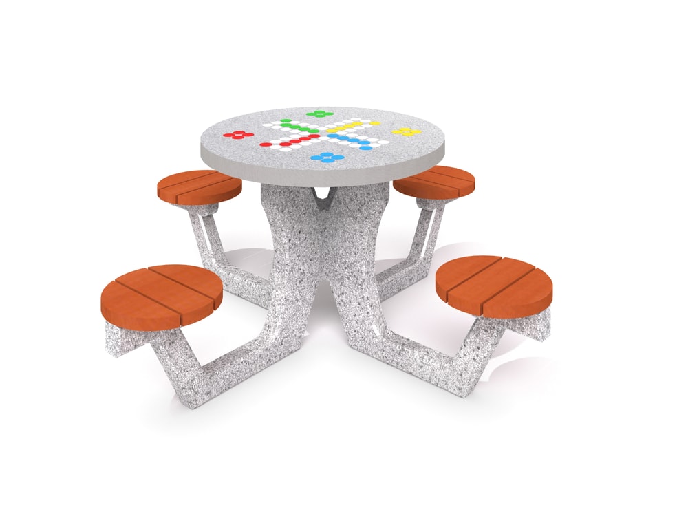 Ludo betonasztal 03 - Sport rendszer