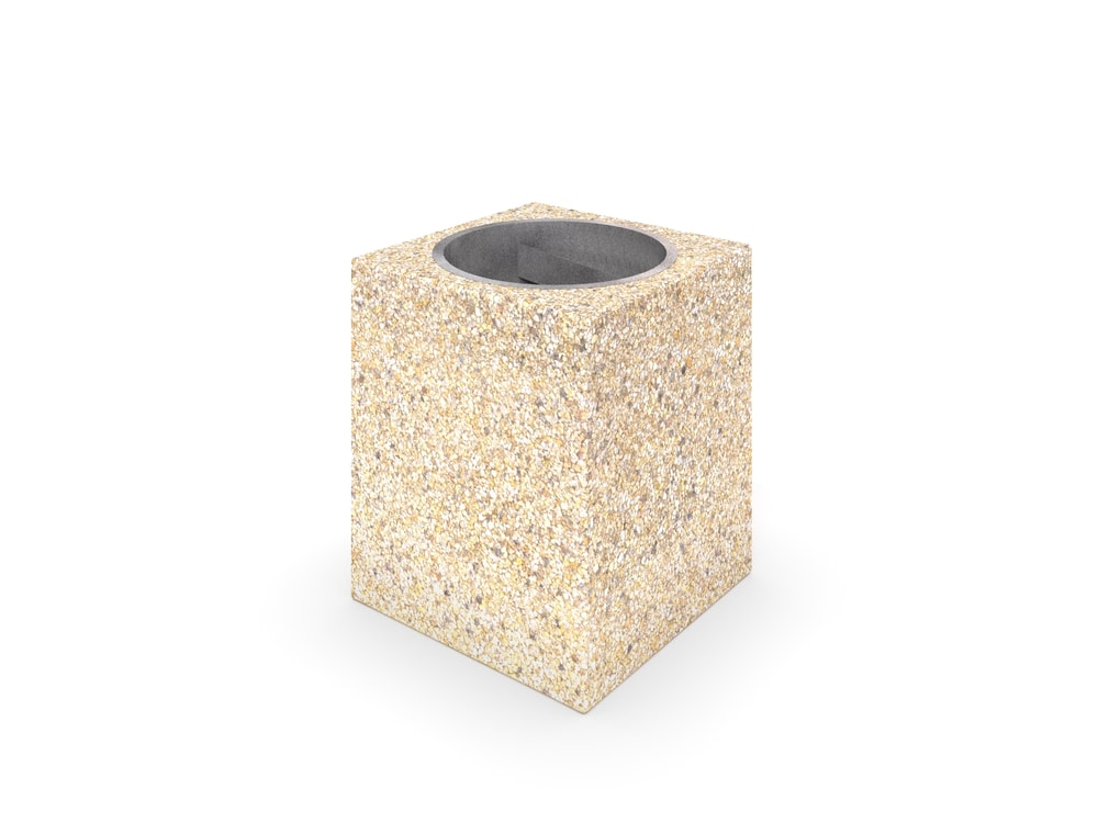 Beton hulladékgyűjtő 01 - Hulladékgyűjtők