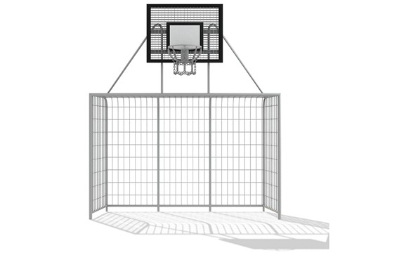 Focikapu kosárral 3x2 m - Sport rendszer