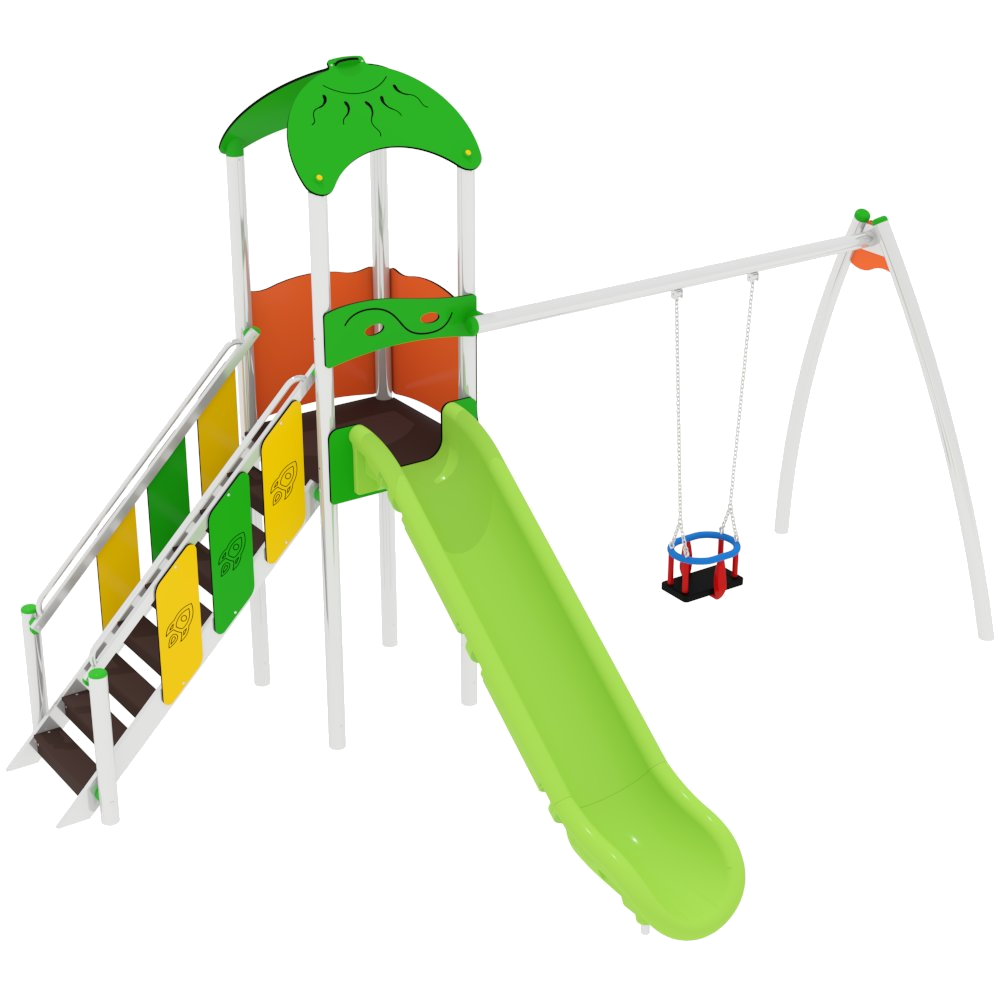 Torony Dragon swing – Multi-gioco struktúrák - Játszóterek