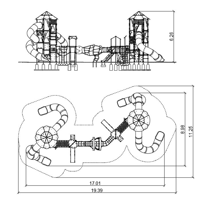 Tower T-Rex – Játszóterek