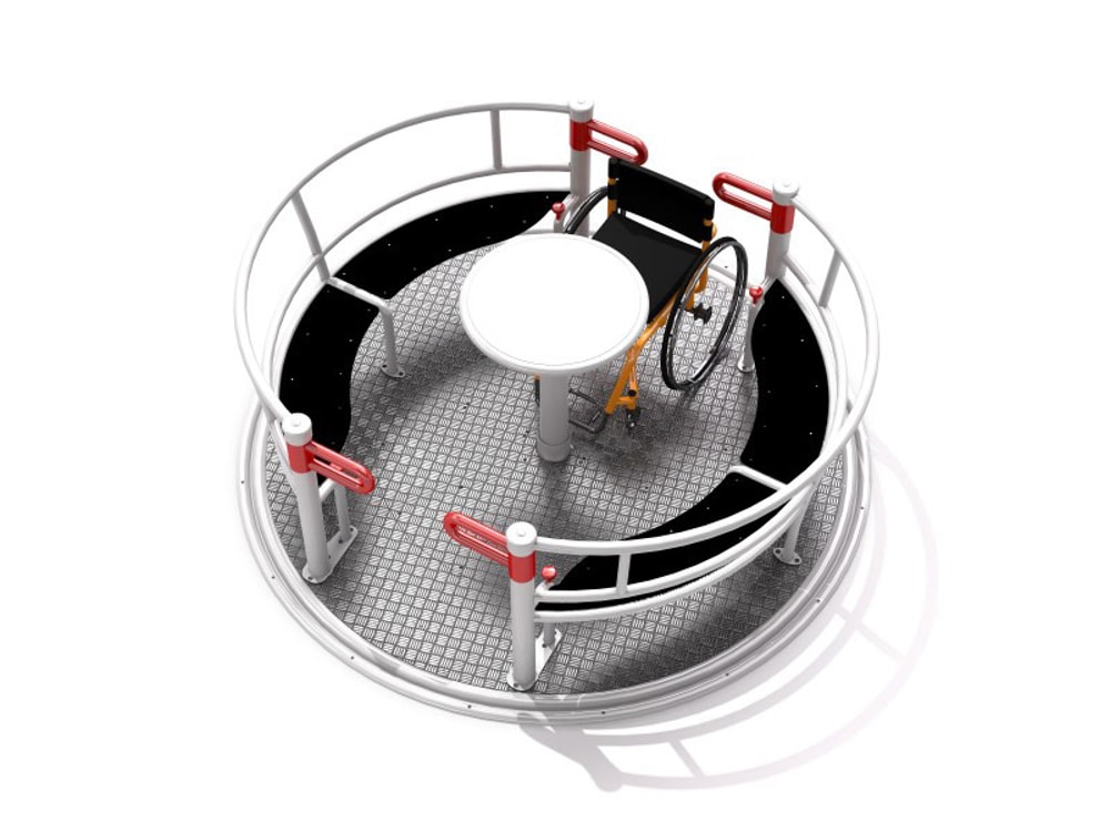 Inclusive roundabout YUGO 2 – INTEGRADO - Inkluzív játszótér