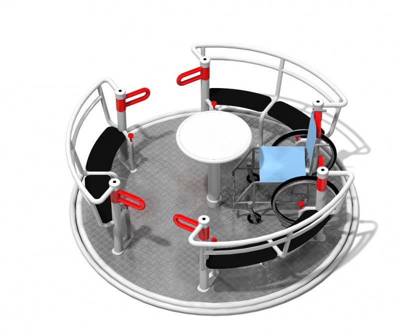 Inclusive roundabout YUGO 3 – INTEGRADO - Inkluzív játszótér