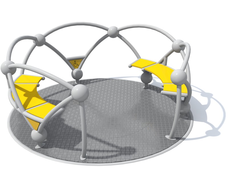 Inclusive roundabout ATOMIC – INTEGRADO - Inkluzív játszótér