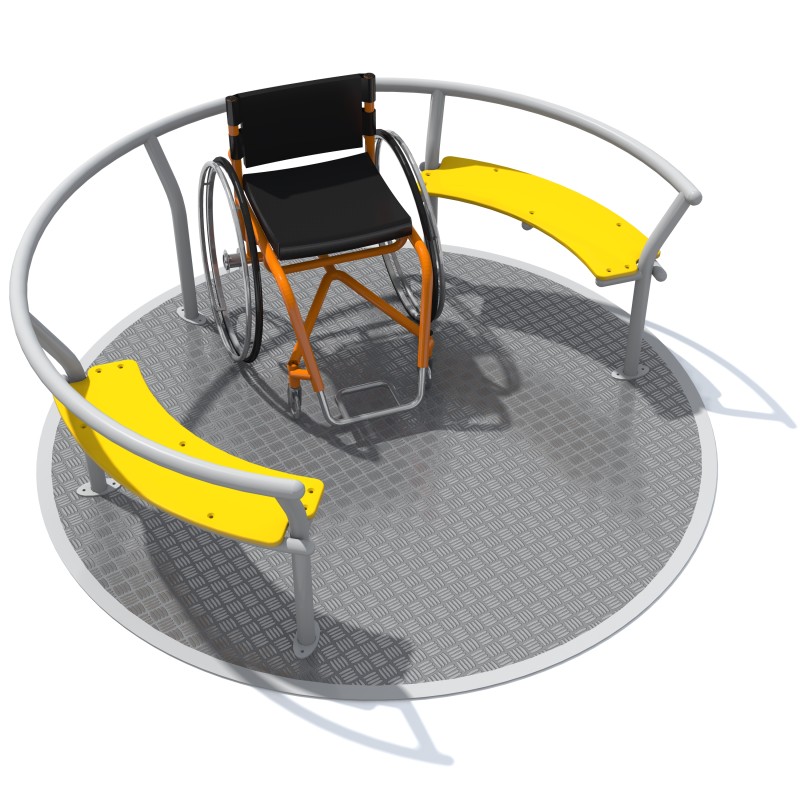 Inclusive roundabout AUTAN 1 – INTEGRADO - Inkluzív játszótér