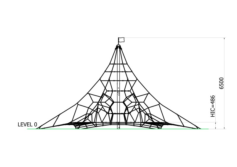 PIRAMIDO S 65 – LINARIUM - Játszóterek