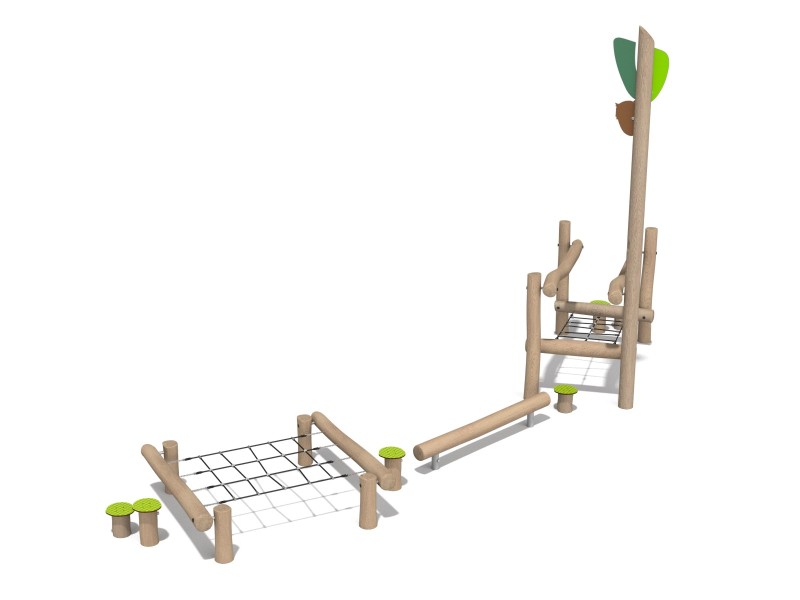 Játszószett Robinia 17 – ROBINIA - Játszóterek