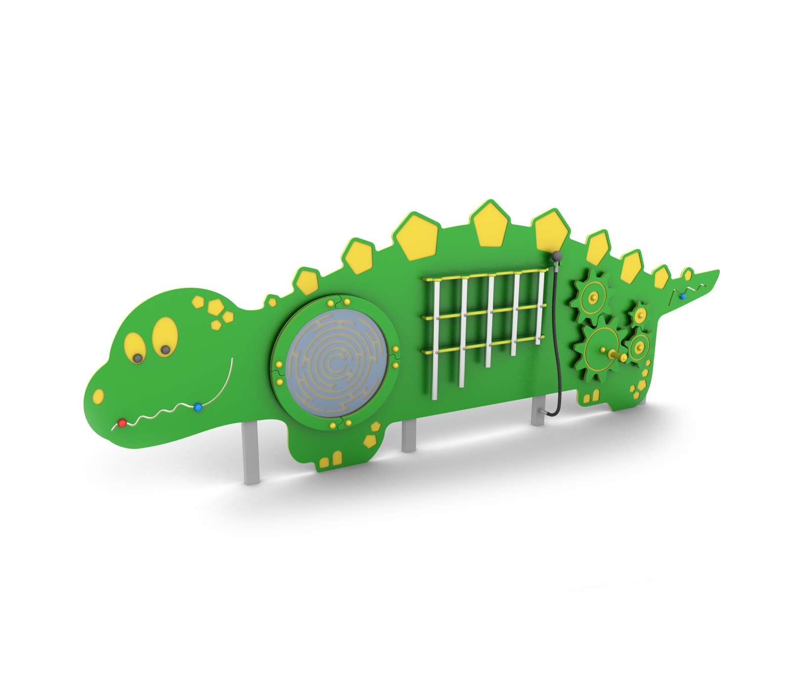 PED-22 Tábla MANIPULACYJNA DINO - Játszó panelek