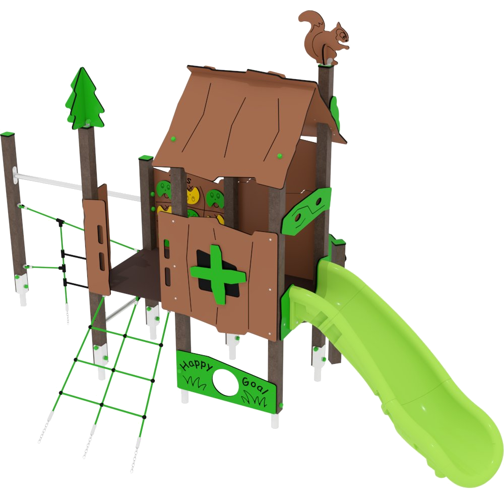 Faház - Discovery Plus – Multi-gioco struktúrák - Játszóterek