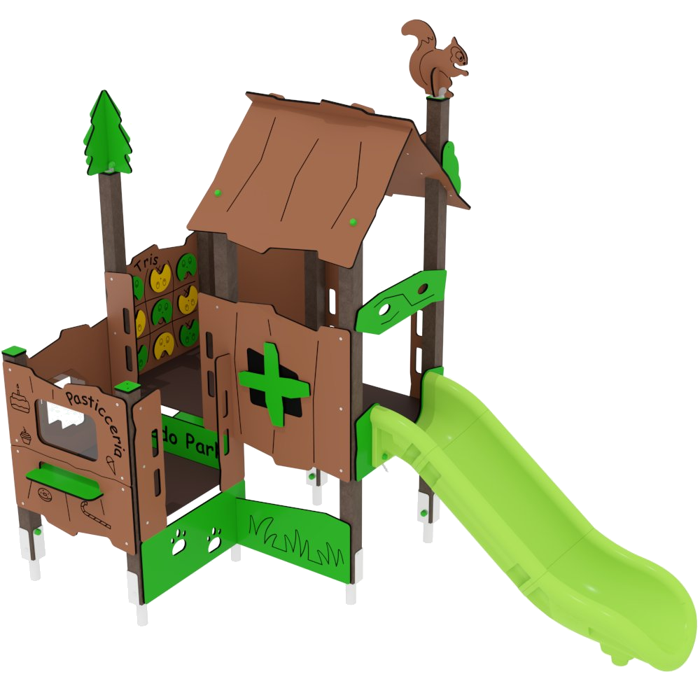 Faház - Imagination – Multi-gioco struktúrák - Játszóterek