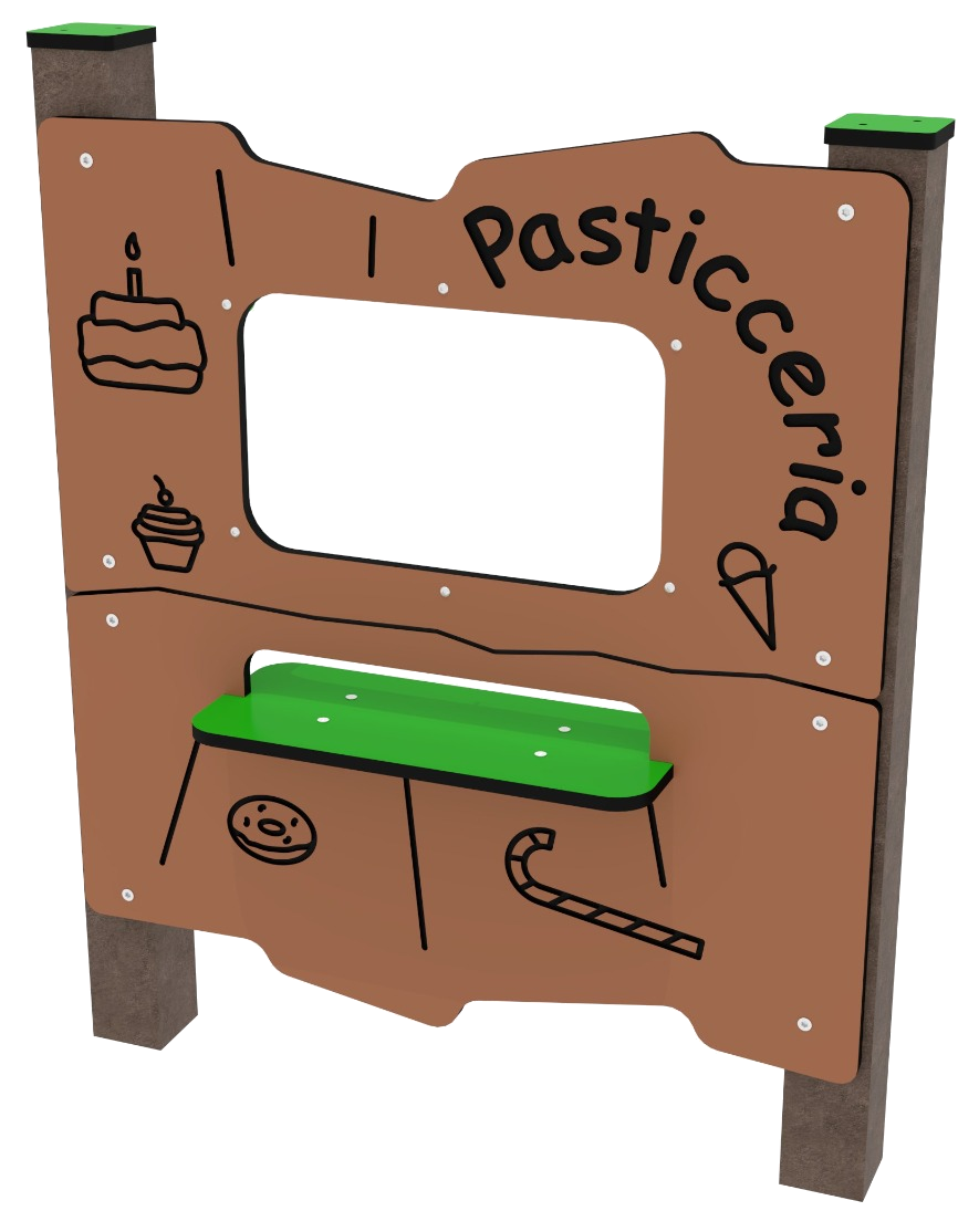 Tree play panel – Pasticceria - Játszó panelek