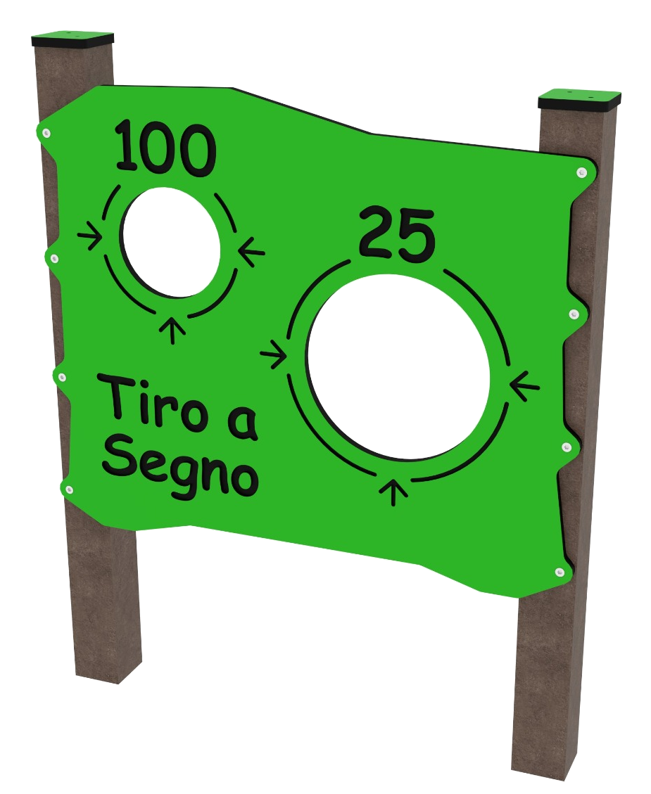 Tree play panel – Tiro a segno - Játszó panelek