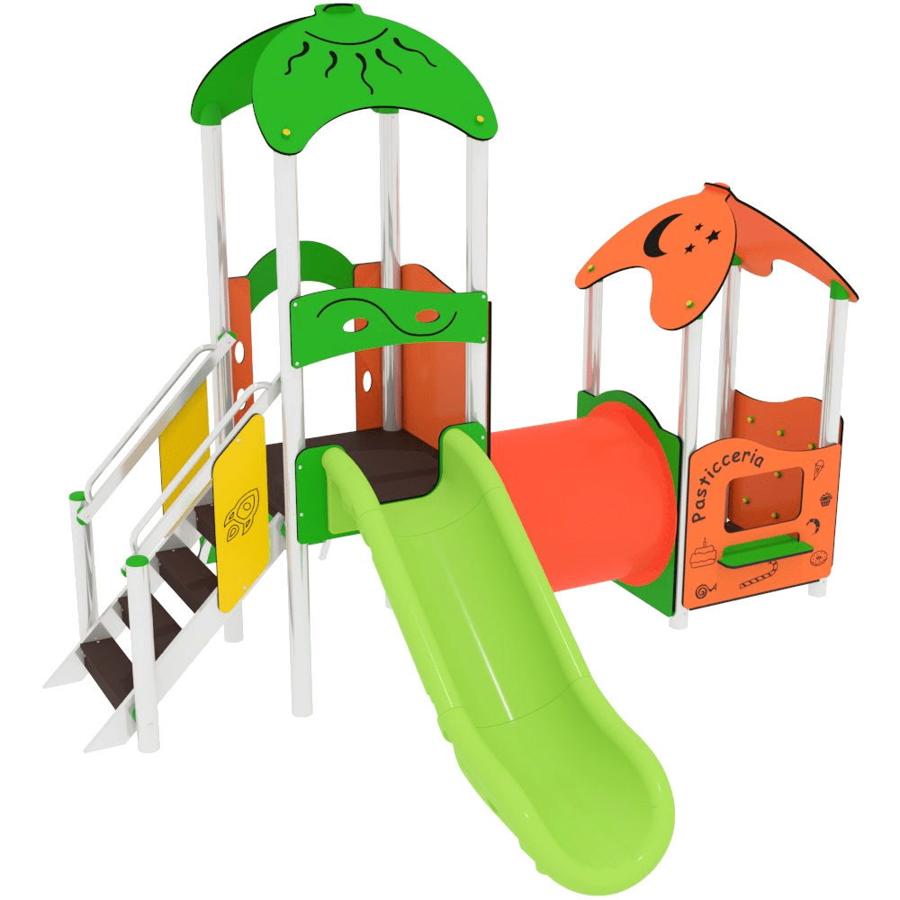 Villaggio Baby Tiger – Multi-gioco struktúrák - Játszóterek